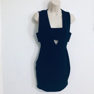 Guess Black Bodycon Mini Dress Sz M